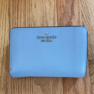 Kate Spade Sky Blue Leather Wallet